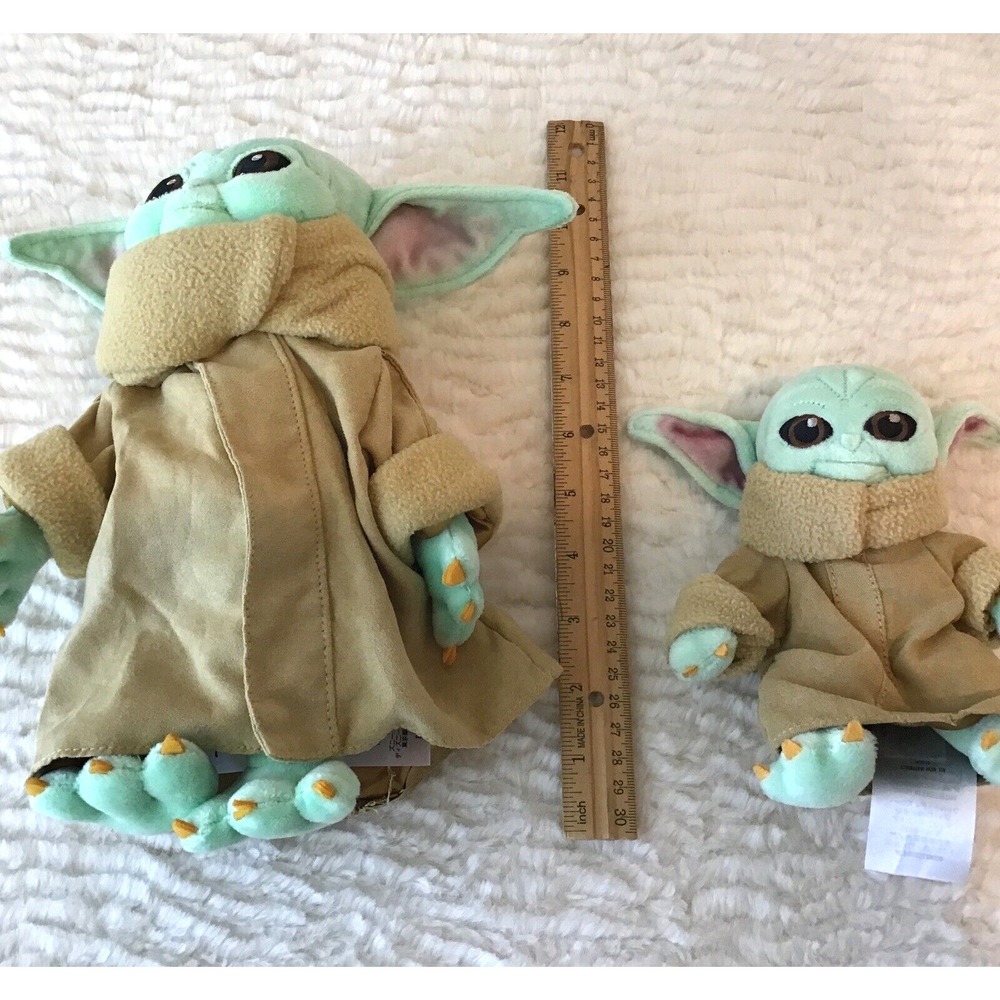 Disney The Child Grogu Plush Toys Star Wars Mandalorian Soft Head 11 Inch & Mini - Picture 2 of 7